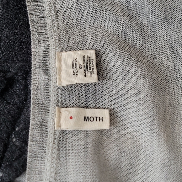 Anthropologie Wool Stratified Moth Dress XS - Picture 4 of 5